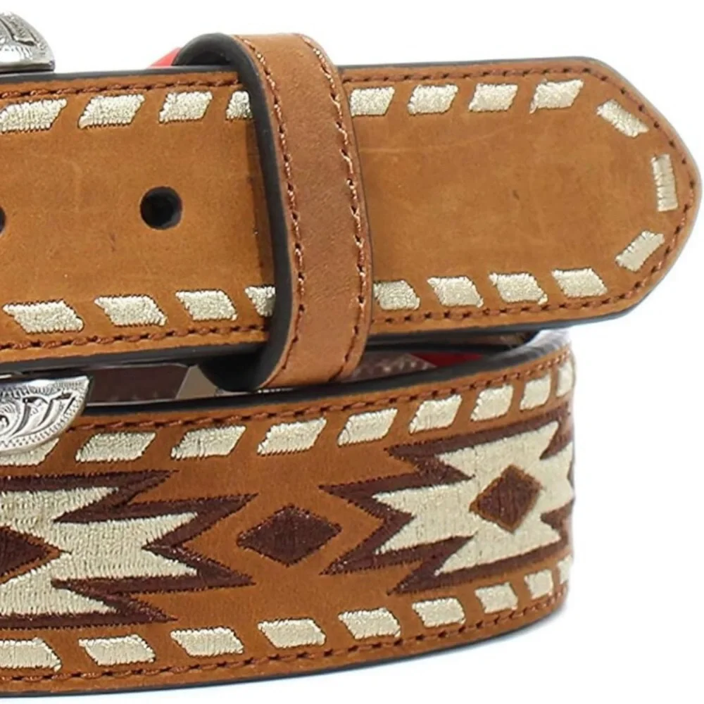 Ariat Embroidered Buck Lace Belt